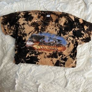 URBAN OUTFITTERS MARKETPLACE Vintage hand distressed Harley Davidson t-shirt